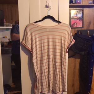 White and pink blouse no damage